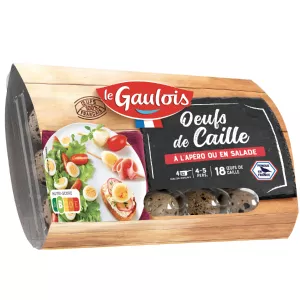 200g Oeufs Cailles X18 Gaulois