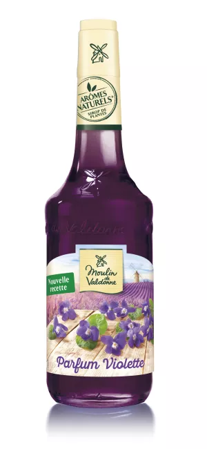 バイオレットバイオレットシロップ70cl - MOULIN DE VALDONNE