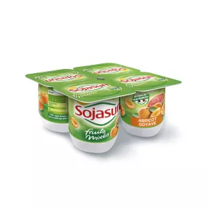Aprikosen-Guavenjoghurt 4x100g - SOJASUN