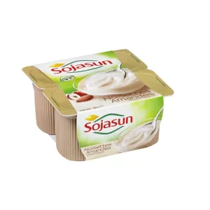 Yogurt alla nocciola/mandorla 4x100g - SOJASUN