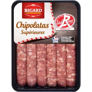 Chipolatas 红色标签，6x55g - BIGARD