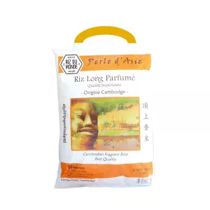 Riz Parfumé Cambodge Perle D’asie 5kg - RIZ DU MONDE