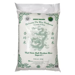 थाई सुपर n ° 1 स्वाद वाले चावल 2 बार टूटे हुए 20 किग्रा - RIZ DU MONDE