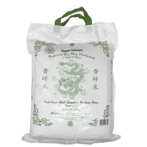 Brisure De Riz Parfumé Thaï Super N°1 Cassé 2 Fois 5kg - RIZ DU MONDE