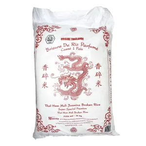 Brisure De Riz Parfumé Thaï Super N°1 Cassé 2 Fois 20kg - RIZ DU MONDE
