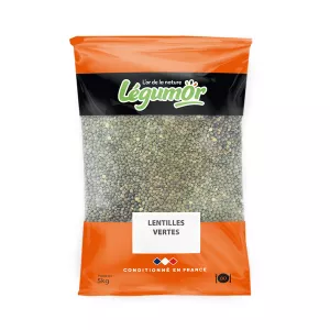 Lenticchie Verdi 5kg - Legumor