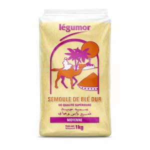 Semola Di Grano Medio 1kg - Legumor