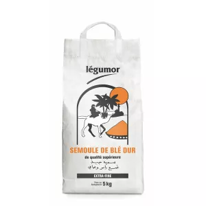 Semola Di Grano Extra Fine 5kg - Legumor