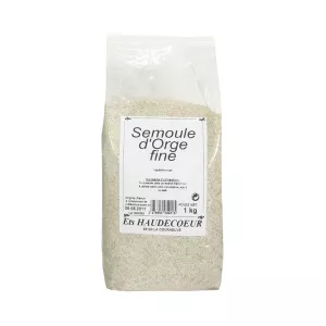 Semola Pregiata d'Orzo 1kg - Legumor