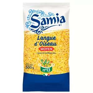 Pâtes granadiriso n°13 500g - SAMIA