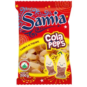 Bonbons  Cola Peps 200g - SAMIA