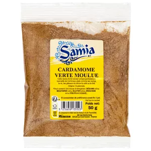 Cardamome Verte Moulue 50g - SAMIA