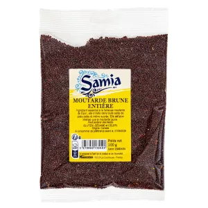 Whole Brown Mustard 100g - SAMIA