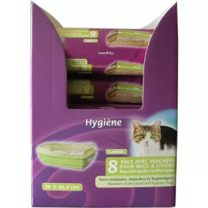 Litter Bag Size L With Handles - Aime