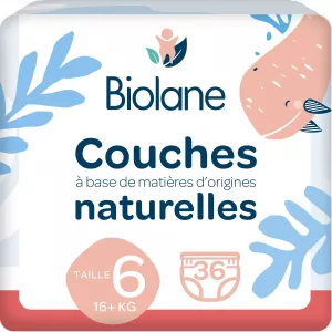 Couches Naturelles T6 X36 - BIOLANE