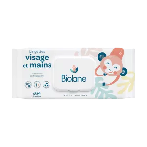 Lingettes Visage et Mains X64 - BIOLANE