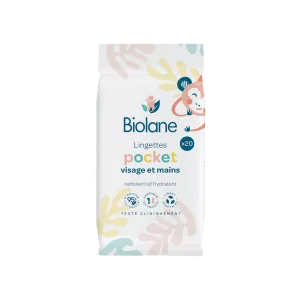 Lingettes X20 Easy Pocket Visage et Mains - BIOLANCE