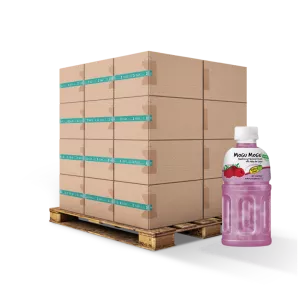 Himbeer-Kokos-Cremegetränk 32 cl für 24 Stück - MOGU MOGU