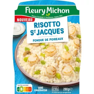 Risotto St Jacques 280 g - Fleury Michon
