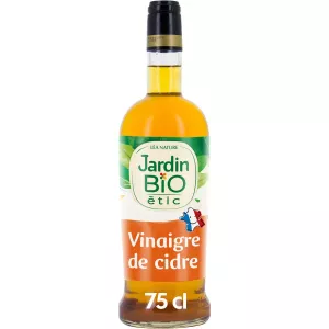 75cl biologische ciderazijn - Jardin Bio Etic