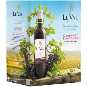 Igp Oc Cab Sauv Le Val Rg Bib