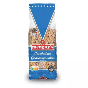 Geröstete ungesalzene Erdnüsse 410g - Menguy's