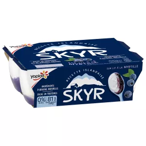 Sữa chua việt quất Skyr 0% - Yoplait
