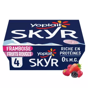 4x100g Skyr Frt Yoplait đỏ