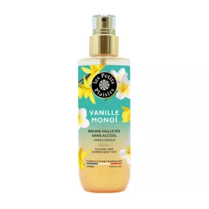 Brume Vanille MonoÏ Pailletté 200ml - LES PETITS PLAISIRS