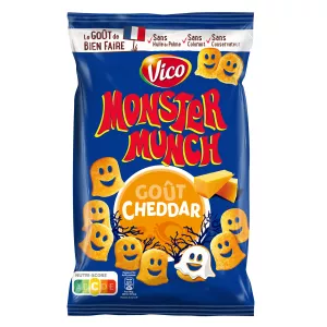 Monster Munch Crazy Salé Cheddar Cookie, 85g - VICO