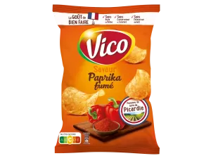 Chips Saveur Paprika Fumé 125g - VICO