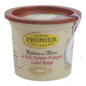 Rillettes Du Mans Cerdo de corral, 220g - MAISON PRUNIER