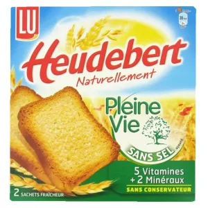 Biscottes San Sel Pleine Vie 34t 300g - HEUDEBERT