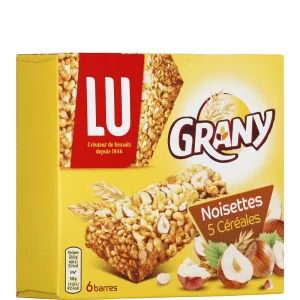 5 Grany Haselnuss-Müsliriegel. 125g