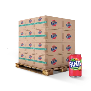 Strawberry Kiwi Soda 33cl Eur X24 Fat Eur - Fanta