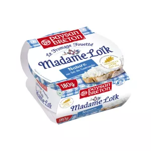 Fromage Fouetté Nature 180g - PAYSAN BRETON