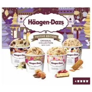 321g Minipotten Origineel X4 - HÄAGEN-DAZS