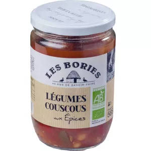 Légumes couscous aux Epices bio 565g - LES BORIES