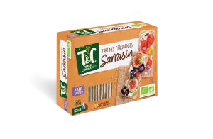 Tartine croquantes au sarrasin 150g - TERRES ET CEREALES BIO