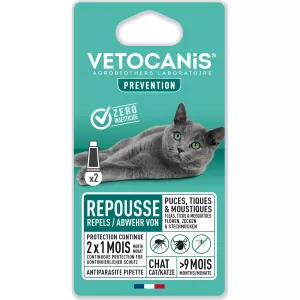 猫のノミ、ダニ、蚊よけ剤 - Vetocanis