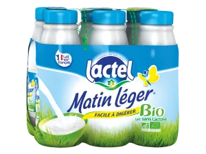 Lait Bio sans lactose 1,2% M.G 6x50cl - LACTEL