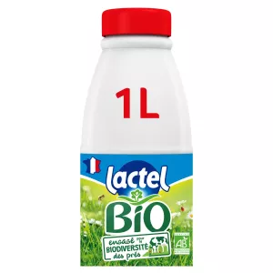 有机全脂牛奶超高温 1l - Lactel