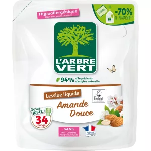 Kioevu kufulia upya almond tamu 1.5L - ARBRE VERT