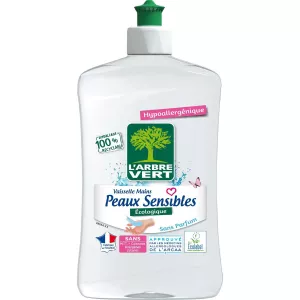 Nước Rửa Bát Da Nhạy Cảm 500ml - L'arbre Vert