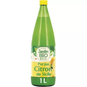 1l Pur Jus Citron Bio J B