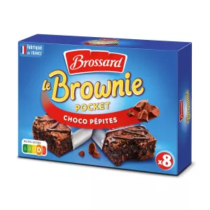 Brownie pépites de chocolat 30g - BROSSARD