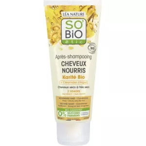 Après-shampoing au Karité et Céramides D'Argan Nourrissant Bio 200ml - SO'BIO ETIC