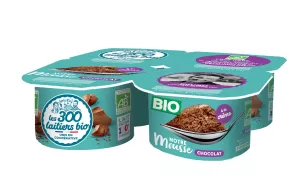 300bio Mousse Choco Bio 4x75g