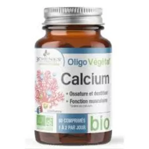 60com Calciu Oligovege 3ch Bio - Les 3 chênes
