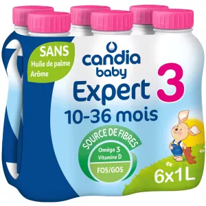 Lait Bébé Liquide Expert 3ème âge 1L - CANDIA